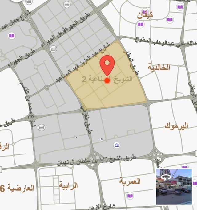 قسيمة للايجار في منطقة الشويخ الصناعية