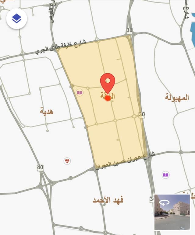 فيلا للبيع فى الرقه بطن وظهر