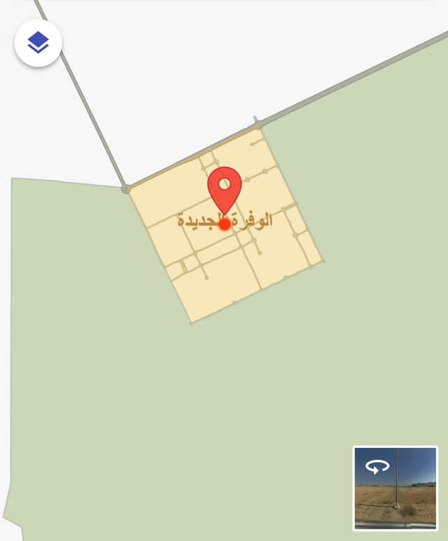 للبيع أرض فى الوفره السكنية على زاويه