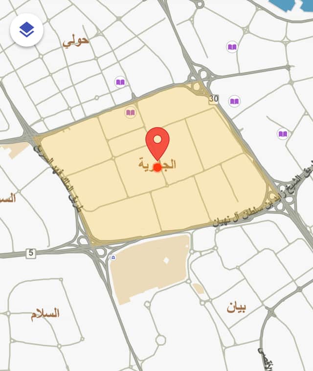 للبيع أرض بالجابرية بجانب الخدمات