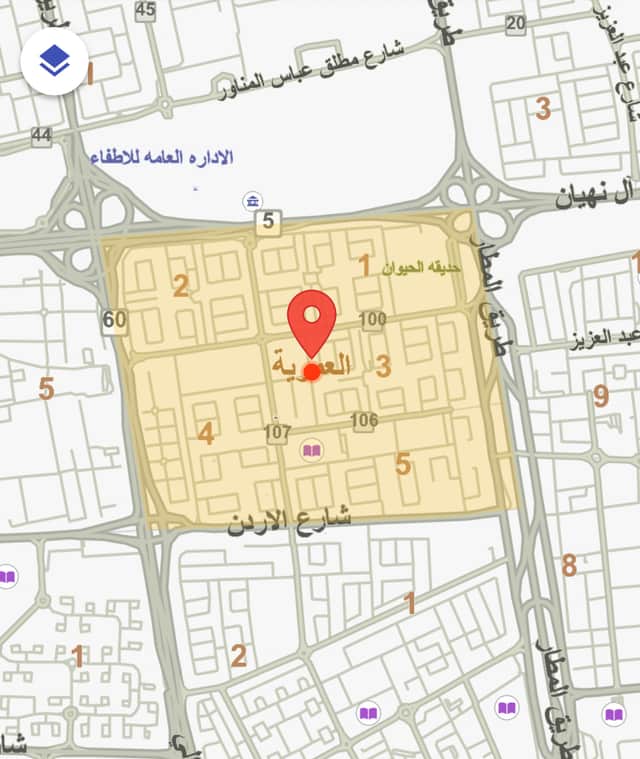 للبيع هدام بالعمرية على ثلاث واجهات