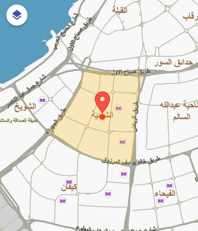 للبيع بيت قديم في الشاميه شارع واحد