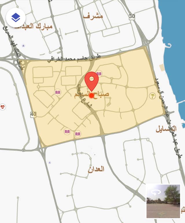 للإيجار شقة في صباح السالم قطعة 1