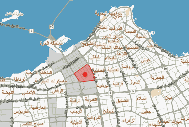 للبيع قسيمة صناعية بالشويخ الصناعية