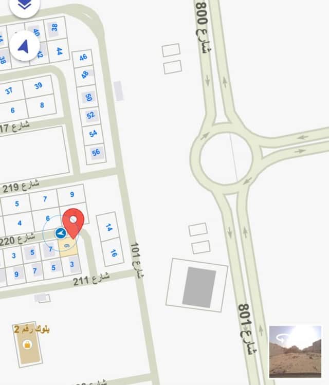 للبيع أرض زاوية فى الوفرة السكنية