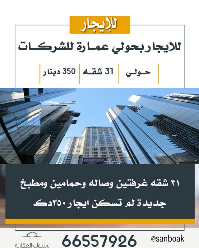عمارات للإيجار  بجميع مناطق الكويت