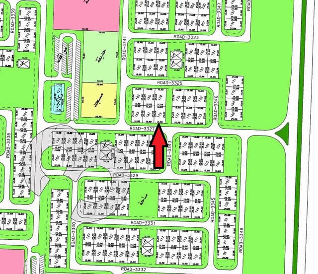 أرض موقع للبيع فى الخيران السكنى