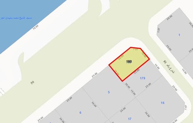 أرضين للبيع فى القادسيه شارع رئيسي