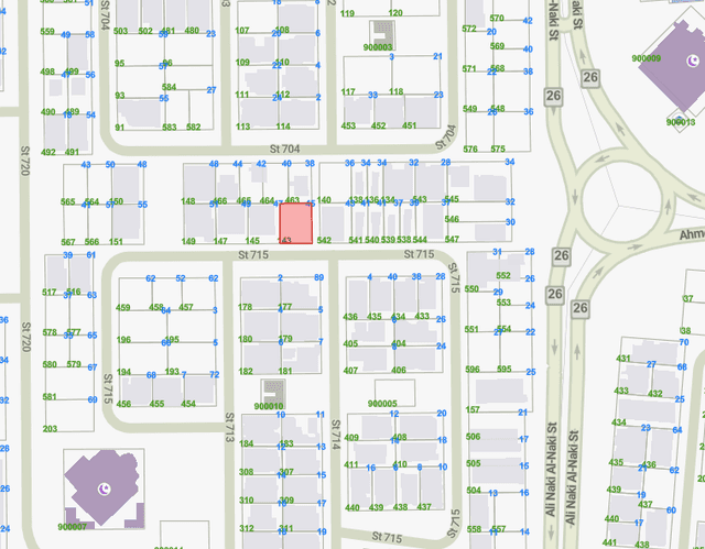 أرض للبيع فى السلام قطعة 7