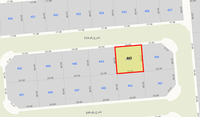 أراضي للبيع فى السلام قطعة 1