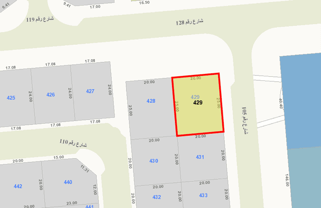 أرض للبيع فى السلام واجهة شرقية