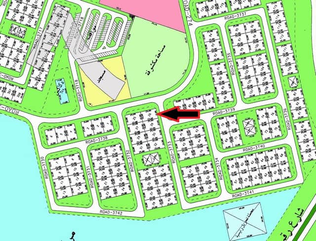 للبيع أرض فى منطقة الخيران السكنية قطعة 7