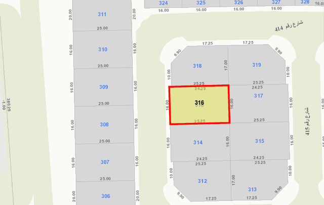 للبيع أرض فى منطقة السلام قطعة 4