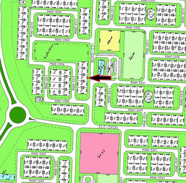 للبيع أرض بمنطقة الخيران السكني بطن وظهر