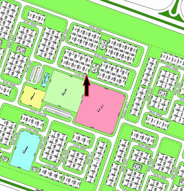 أرض للبيع بالخيران السكنية قطعة 2