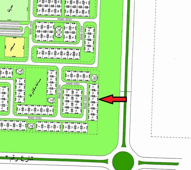 للبيع أرض بالخيران السكني إرتداد كبير