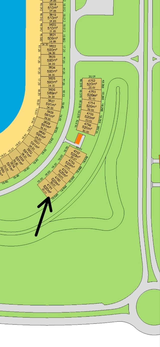 للبيع أرض صف ثاني فى البحريه بالمرحلة الخامسة