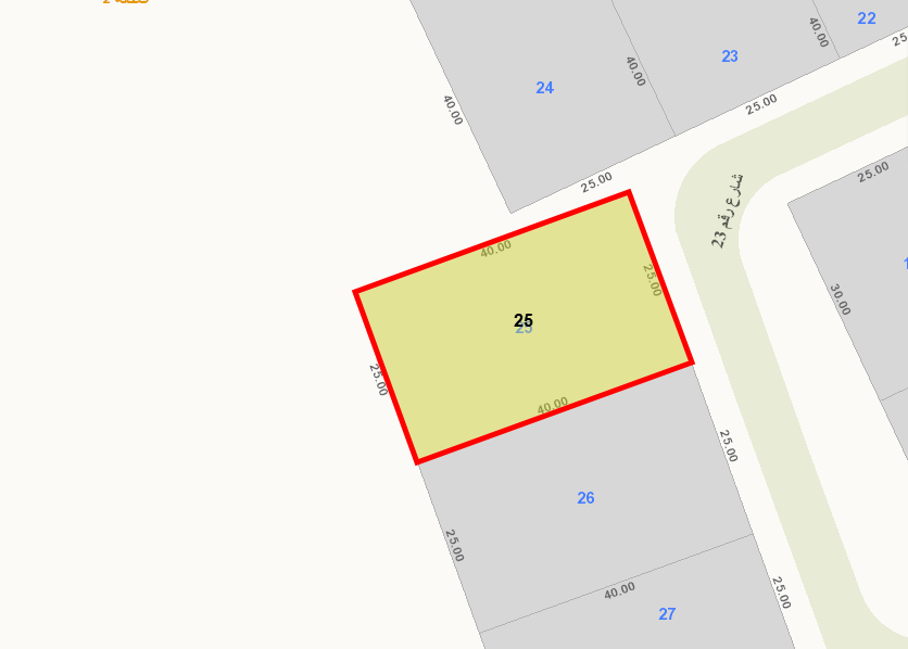 أرض للبيع فى النزهه بطن وظهر