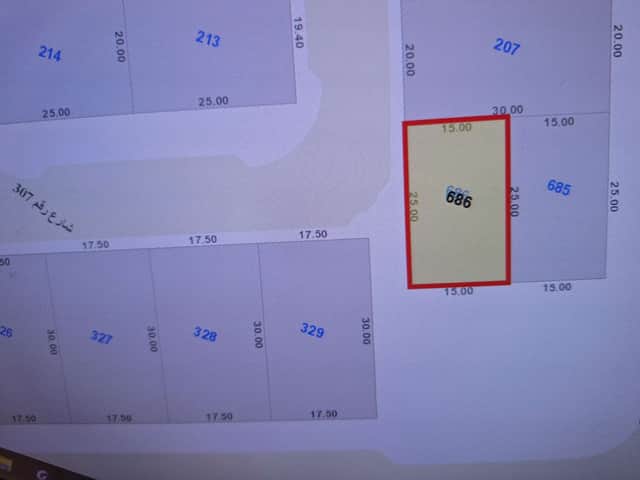 أرض للبيع فى السلام شارع وسكتين