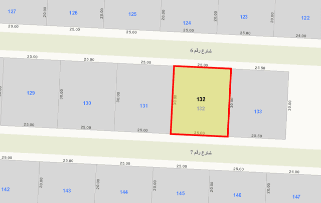 أرضين للبيع فى الاندلس قرب الخدمات