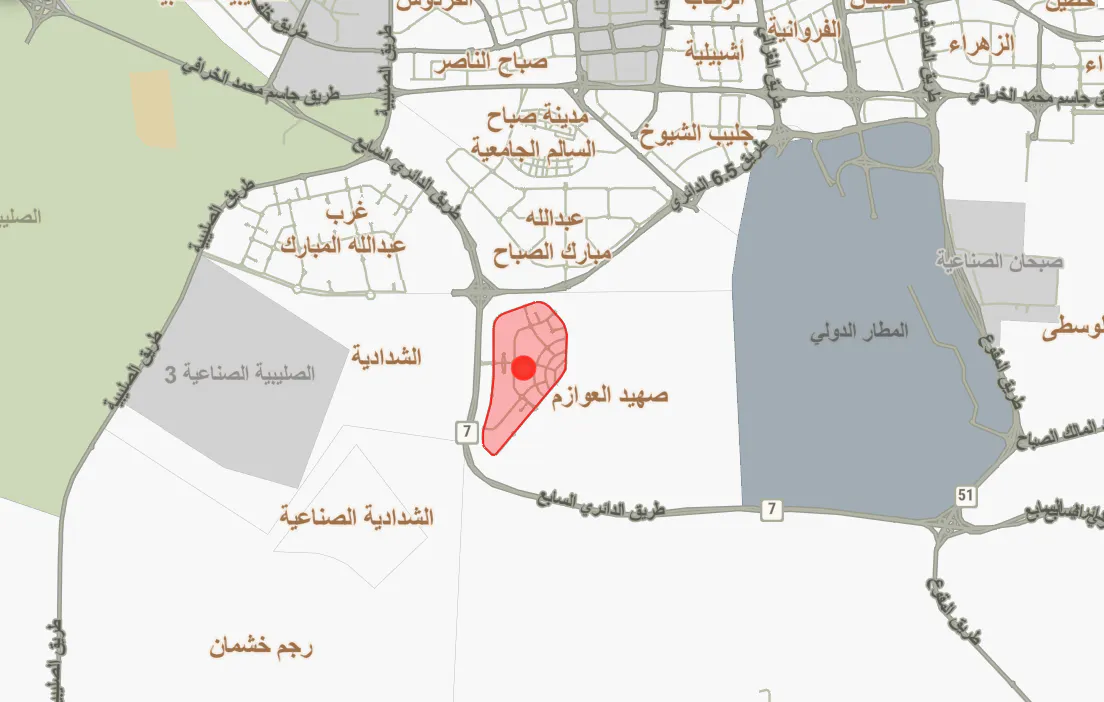 طلب يرغب في جنوب عبدالله المبارك