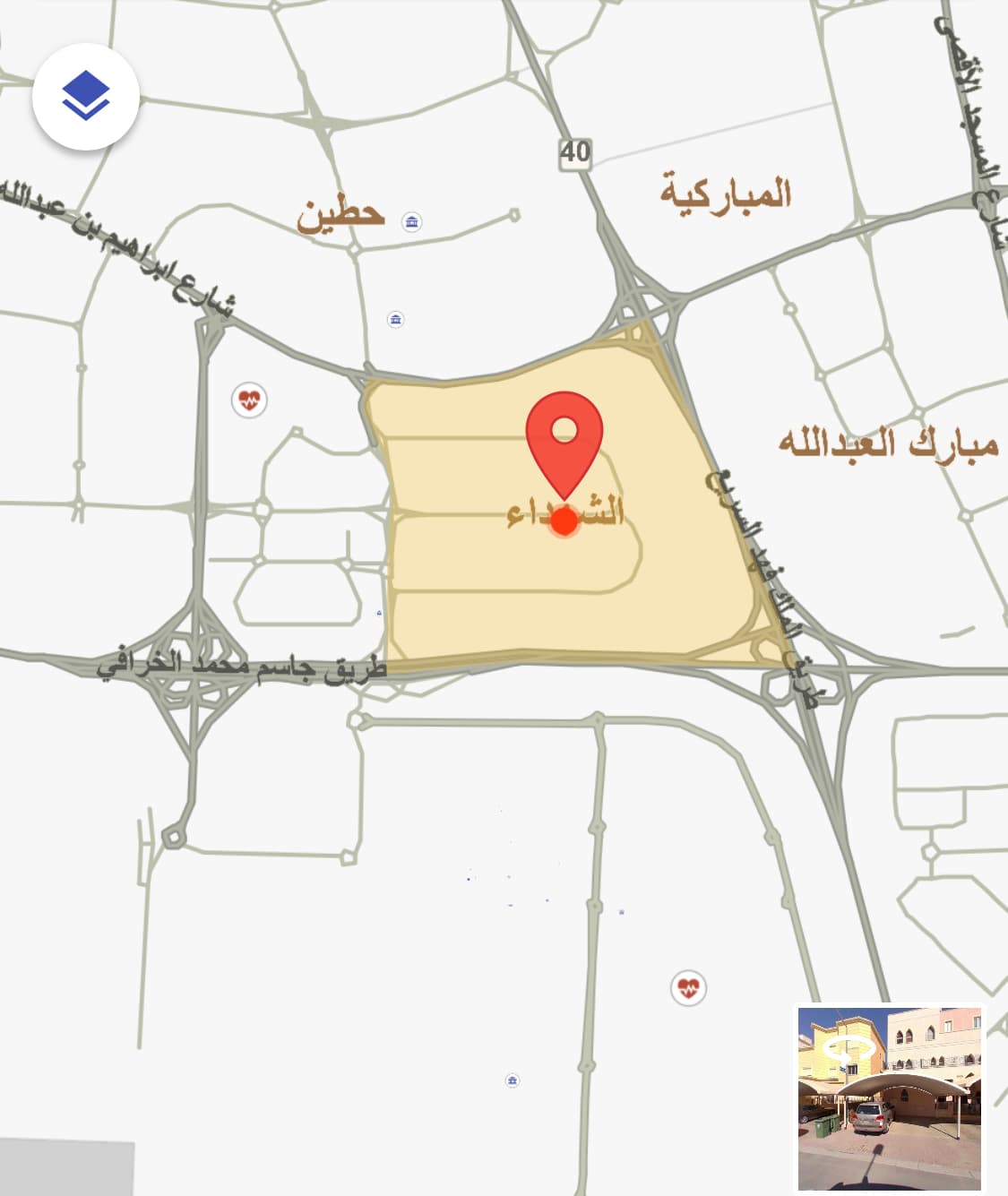 للبيع فيلا بطن و ظهر بالشهداء