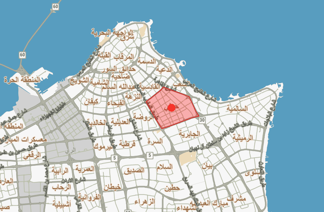 عمارة بطن و ظهر للبيع في حولي