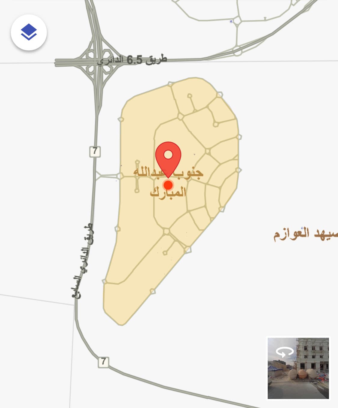 للبدل جنوب عبدالله المبارك مع المطلاع