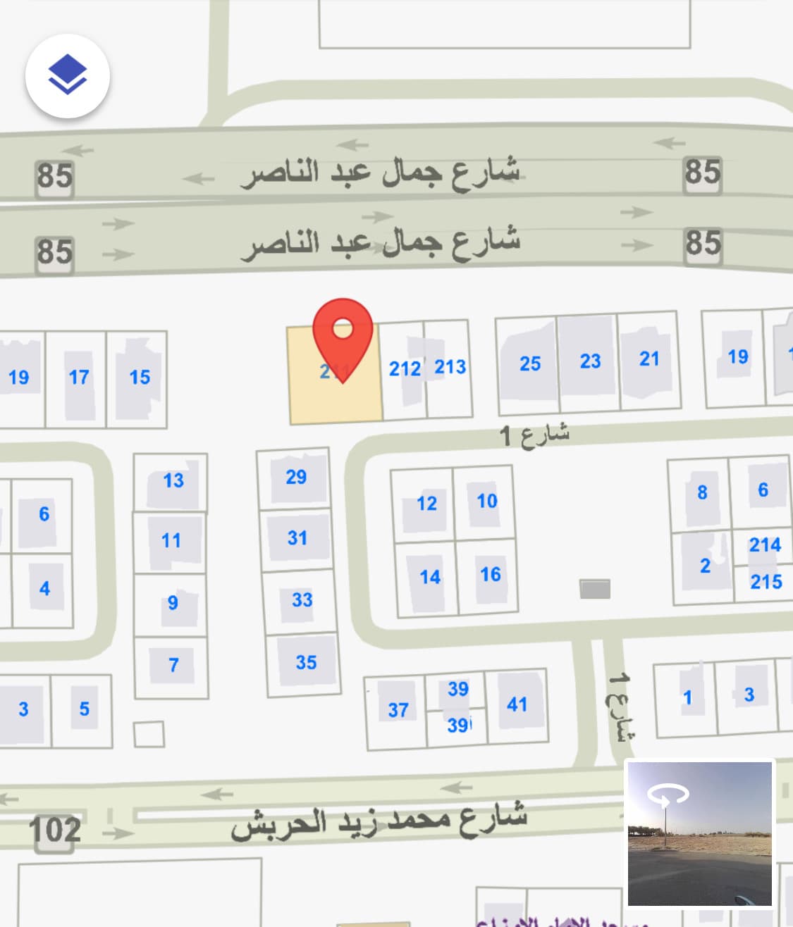 أرض للبيع فى الصليبيخات على البحر