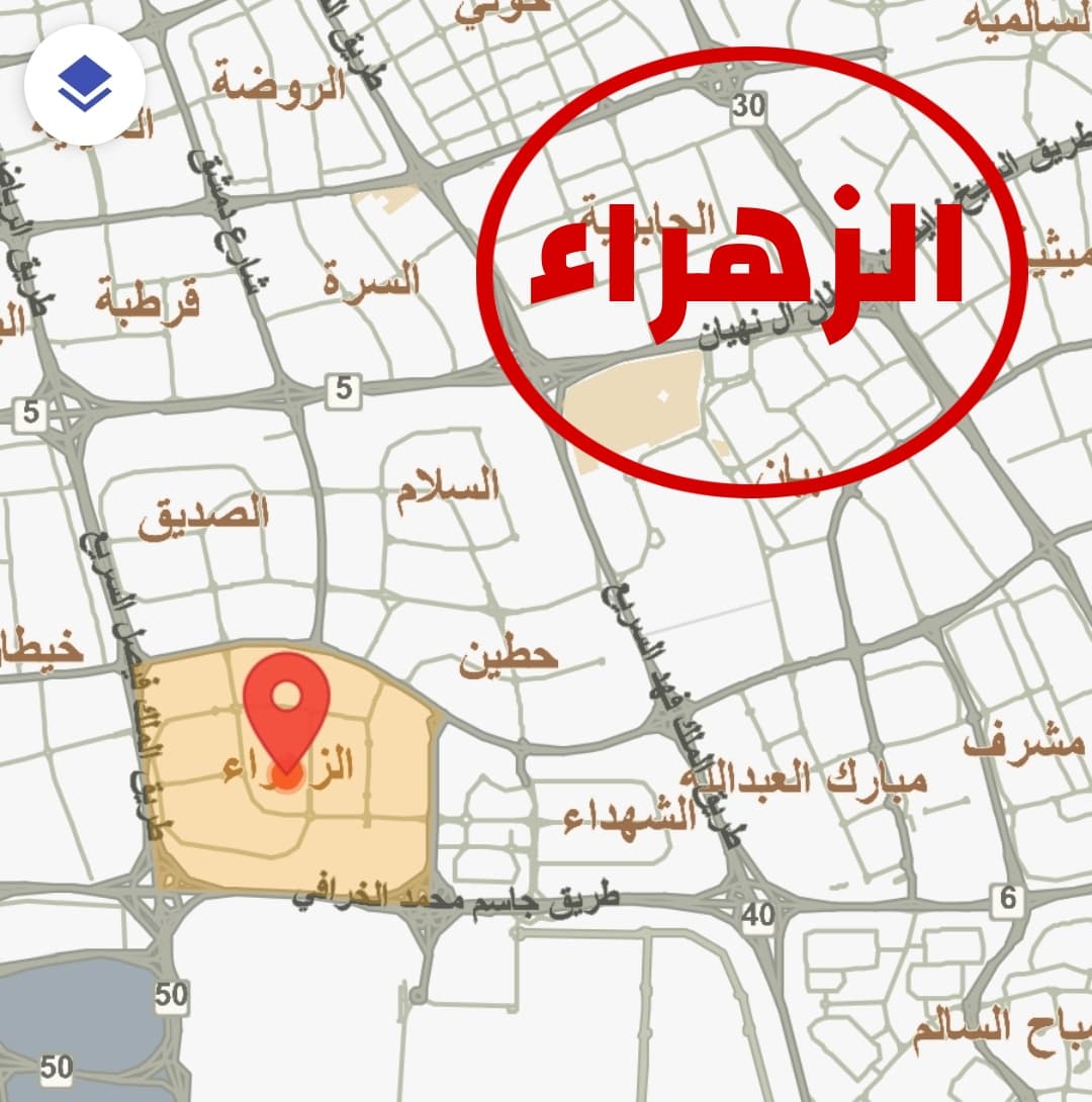 للبيع فيلا فى منطقة الزهراء سكن المالك