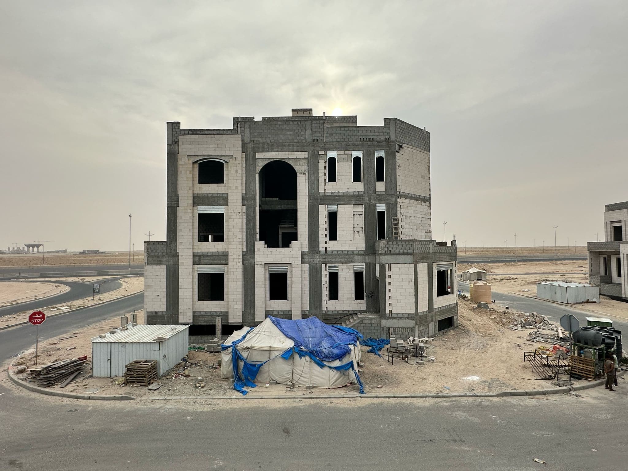 قسيمة مبنيه فى المطلاع للبدل مع طلب