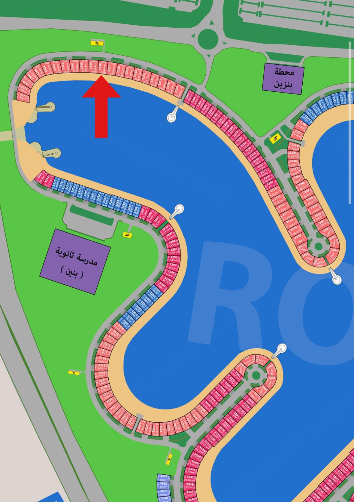 أرض للبيع فى البحرية المرحلة الثالثة