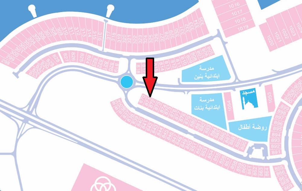 للبيع ارض فى البحرية الثانيه