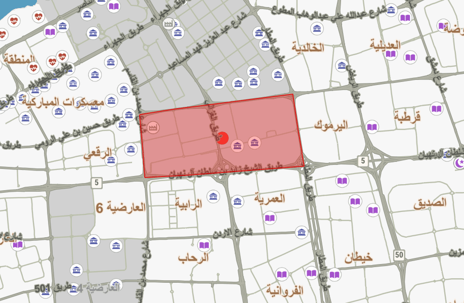 للبيع قسيمة صناعية فى الري الصناعية