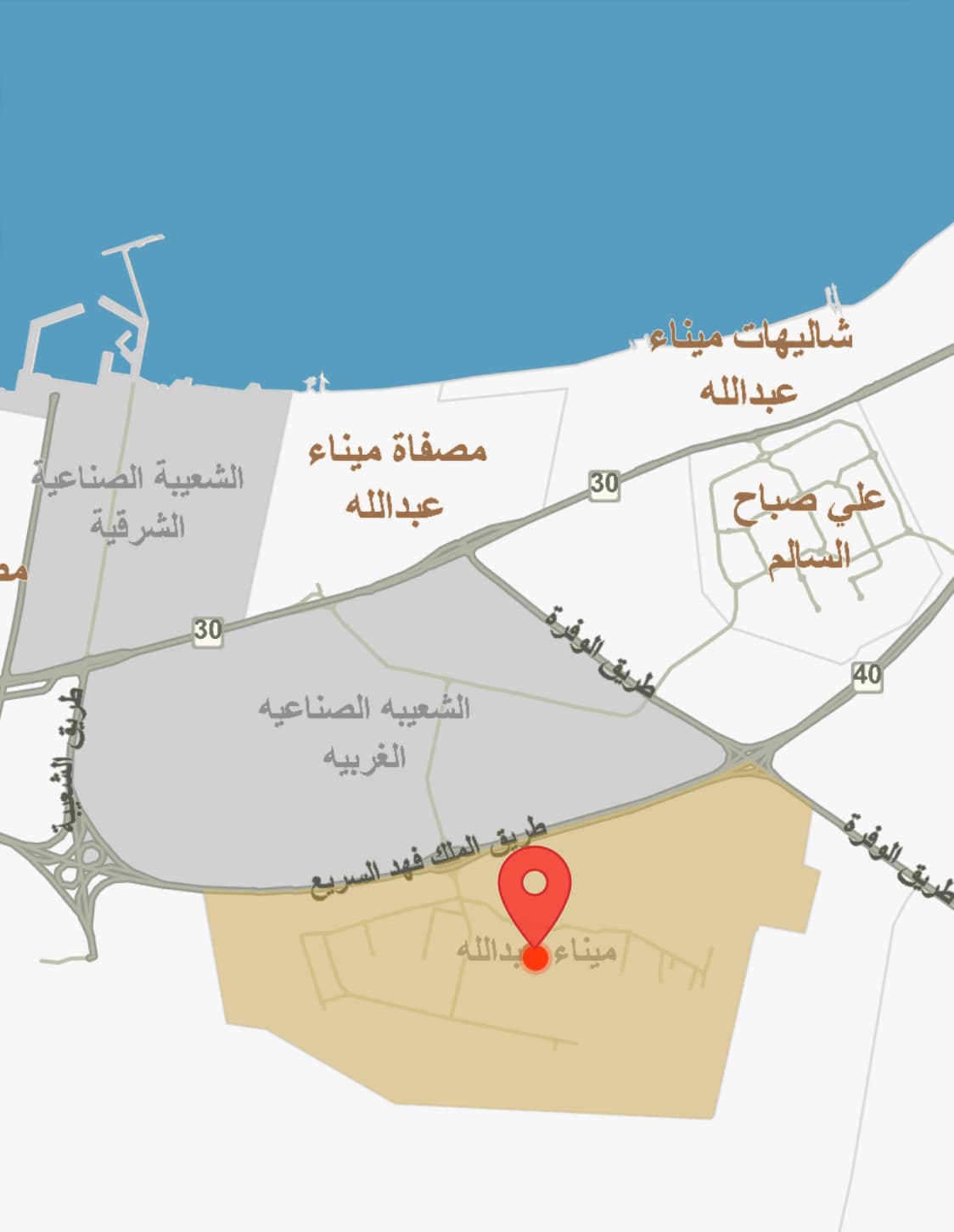 للبيع قسيمه فى ميناء عبدالله