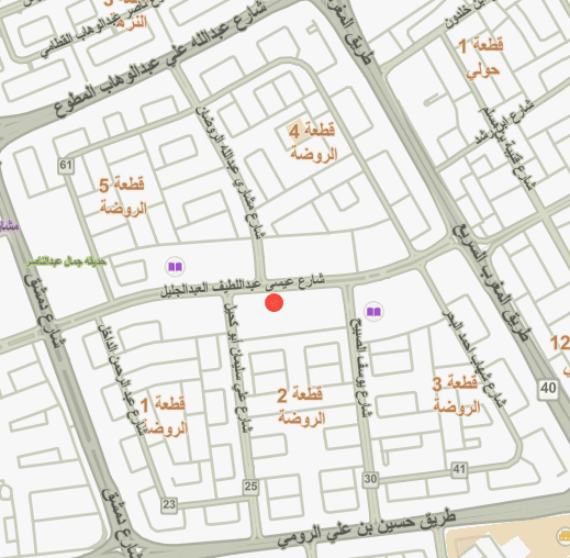 مطلوب بيت او ارض في الروضه
