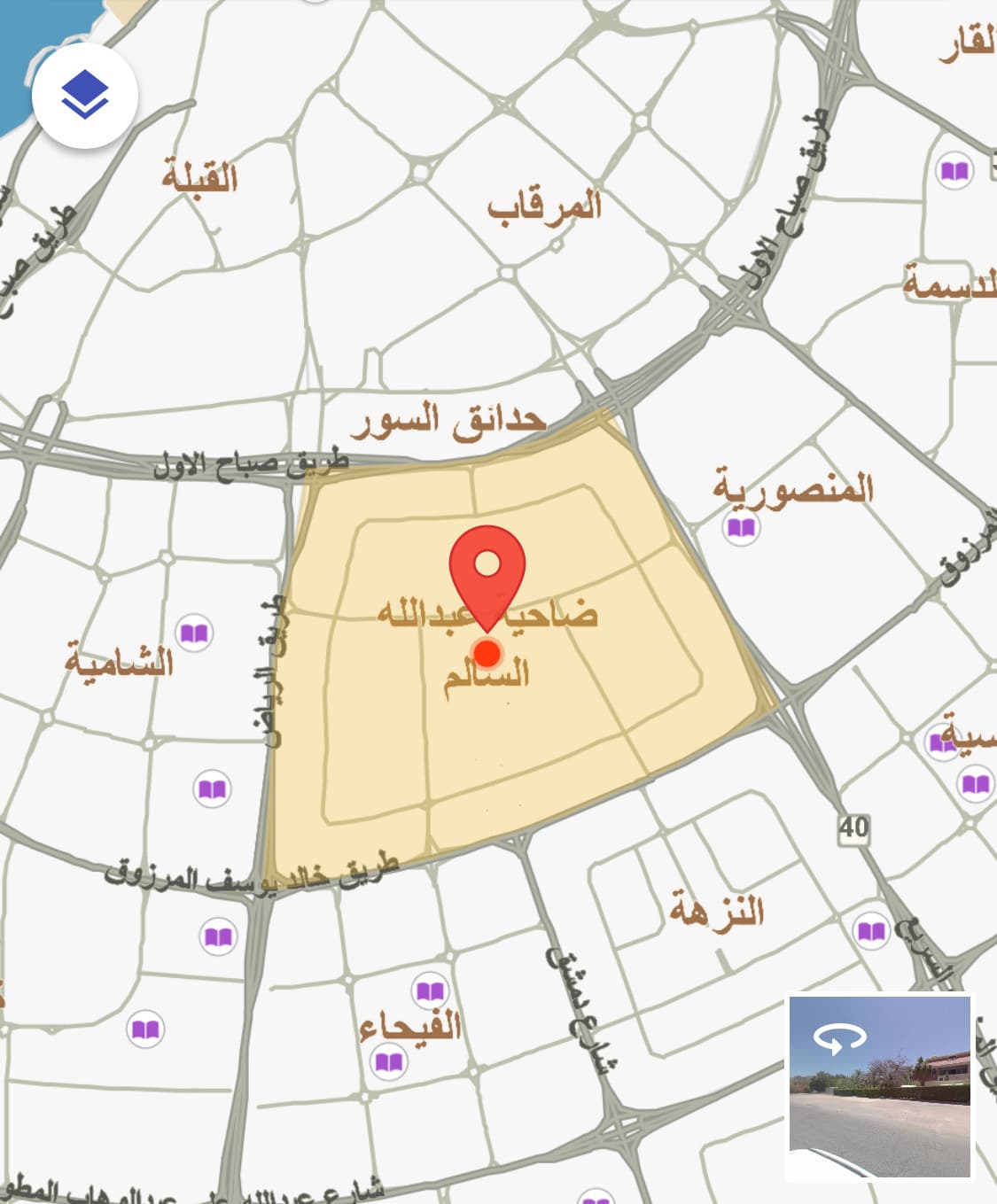 للبيع بيت قديم فى عبدالله السالم