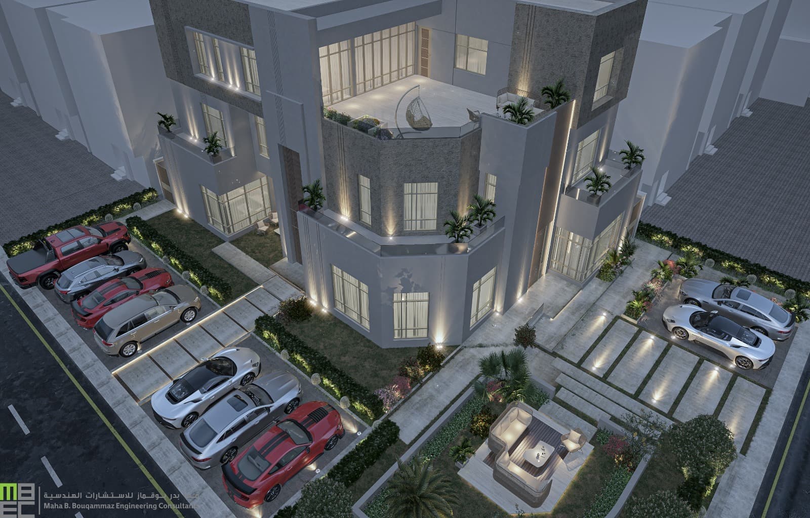 للبيع فيلا فى المطلاع تصميم فندقي