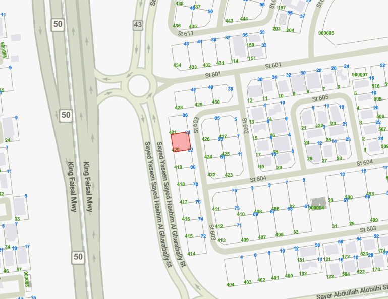 أرض للبيع فى منطقة الزهراء قطعة 6 أرض للبيع فى منطقة الزهراء قطعة 6