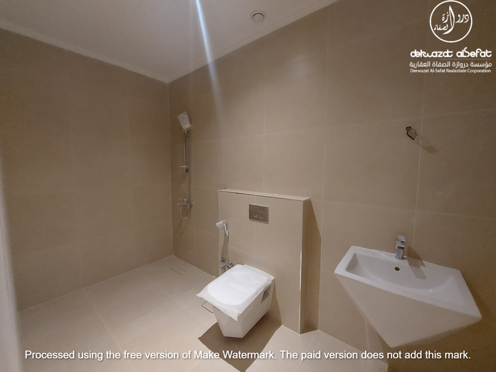 شقة أرضيه جديده للإيجار فى مشرف