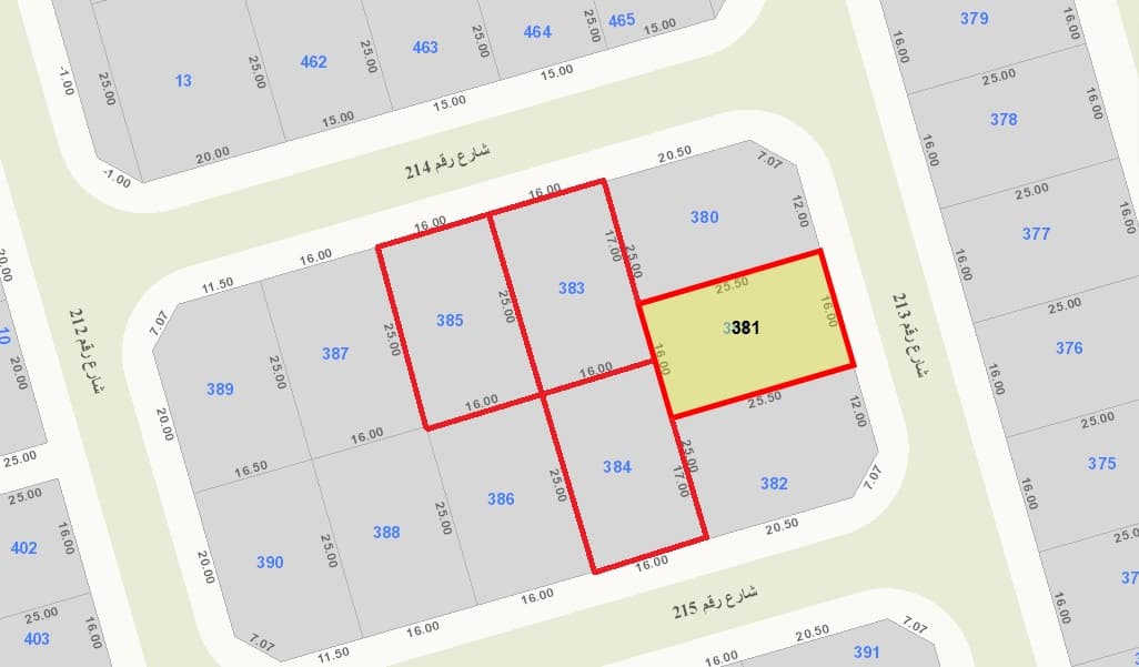 أراضى للبيع فى المسايل موقع ممتاز