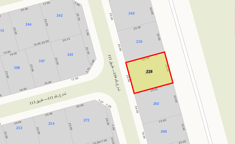 أرض للبيع بالفنيطيس قطعة مميزة