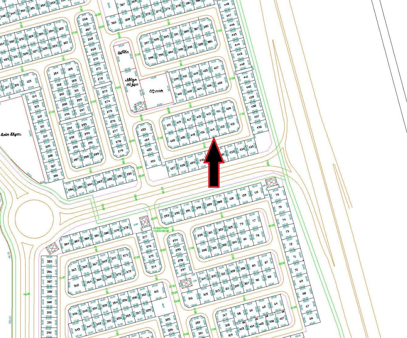 للبيع أرض فى ابوفطيره شارع واحد