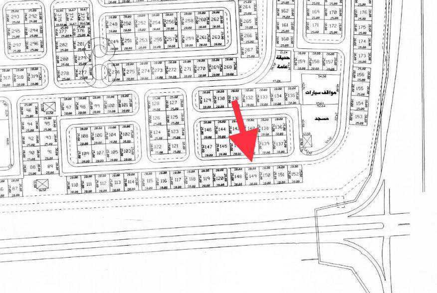 للبيع أرض فضاء فى ابوفطيرة قطعة 8