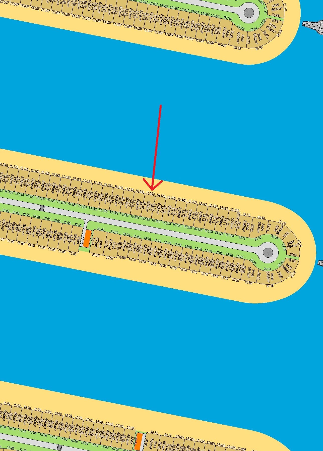 للبيع أرض فى صباح الأحمد البحرية الخامسة بطن وظهر