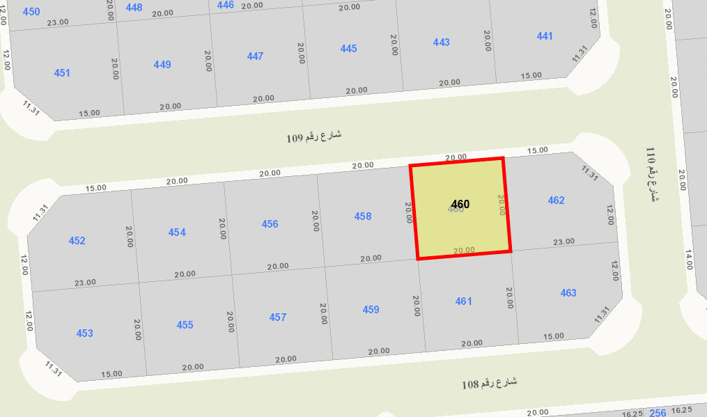 أراضي للبيع فى السلام قطعة 1