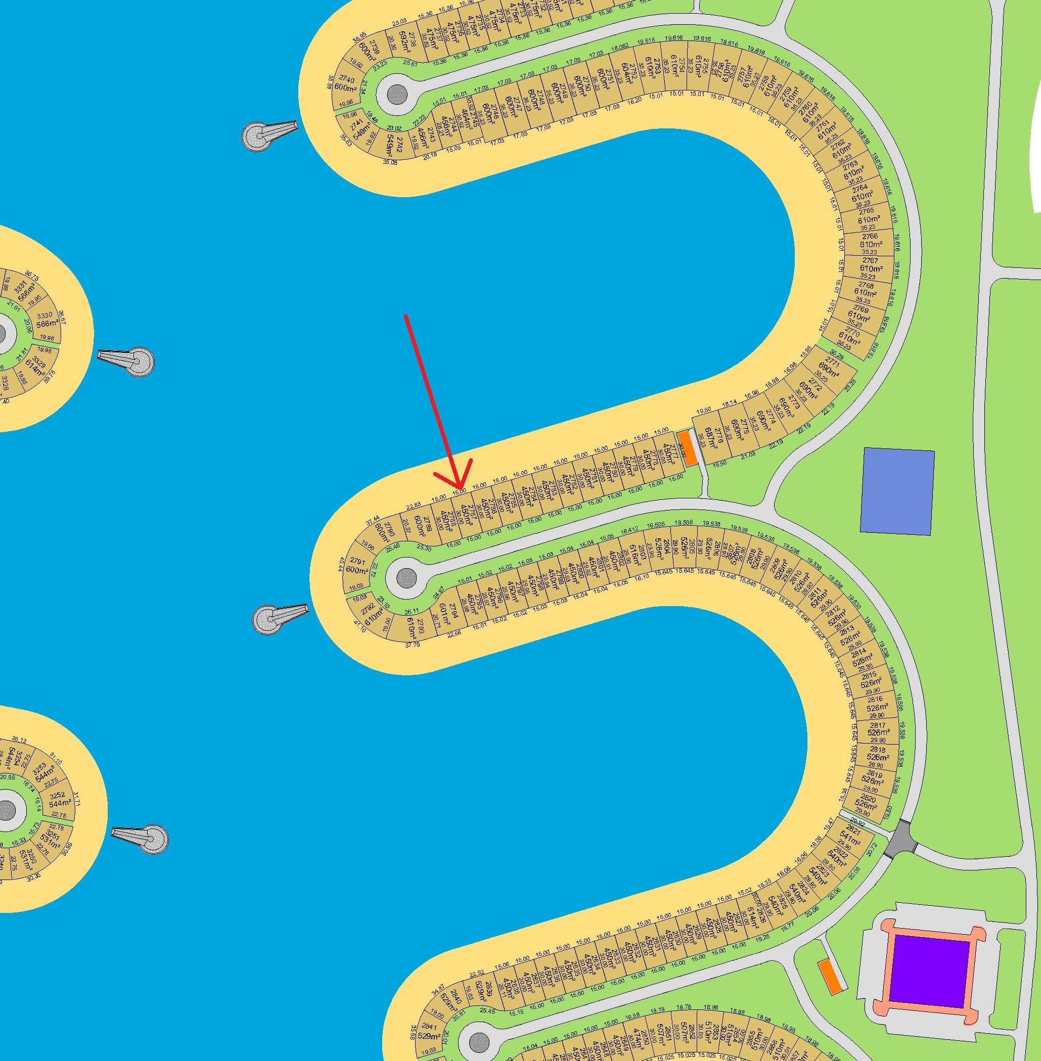 أرض للبيع بصباح الاحمد البحرية المرحلة الخامسة