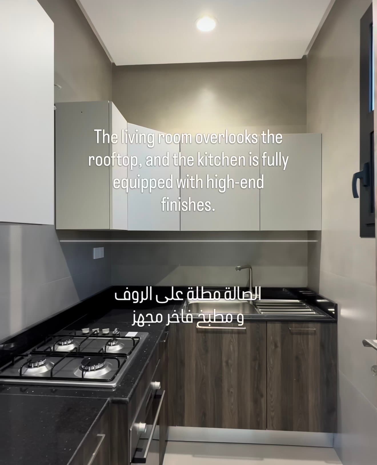 شقة جديدة للإيجار فى الروضة