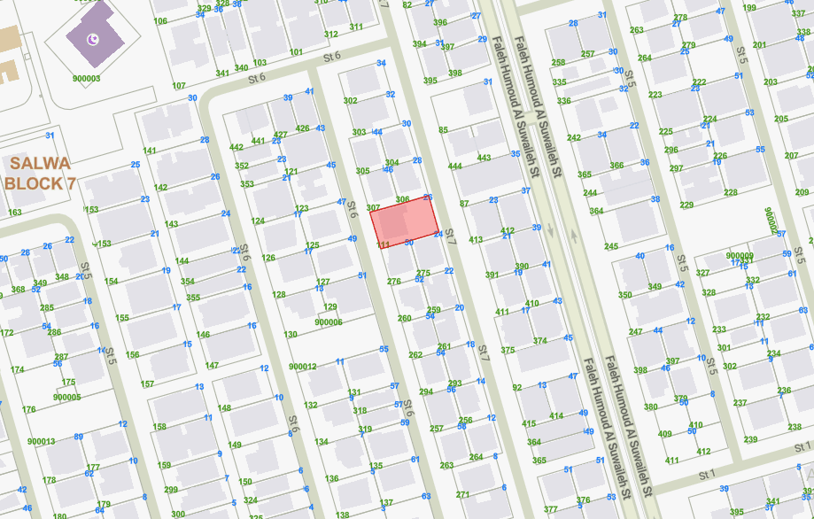 للبيع ارض فى منطقة سلوى