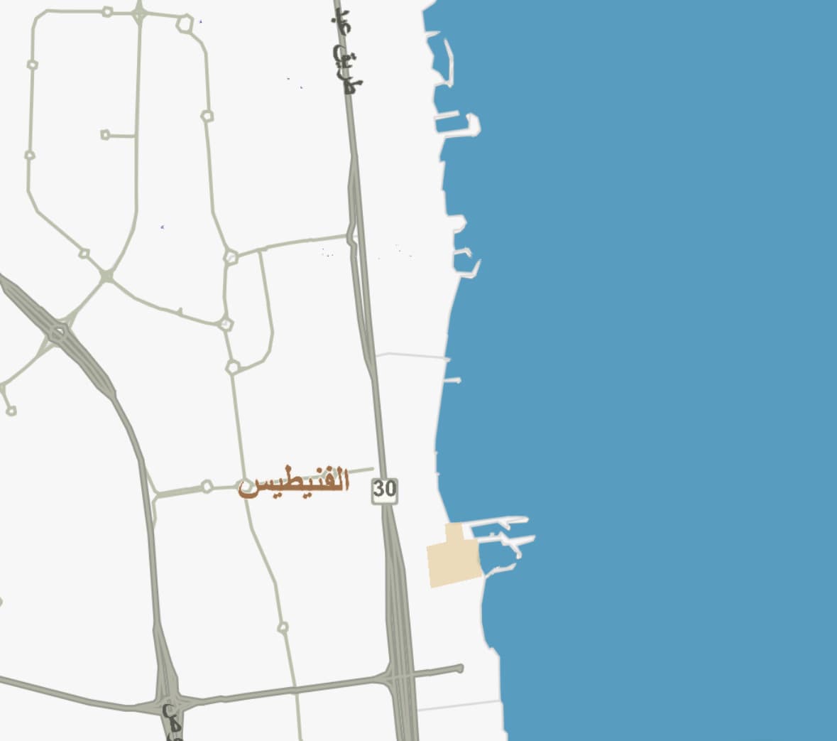 فيلا للبيع فى الفنيطيس قطعة 1